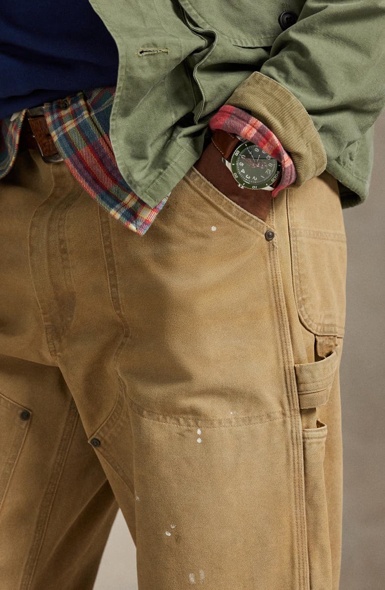 Polo Ralph Lauren Polo Dungaree Fit Canvas Carpenter Pants, Alternate, color, Richdale