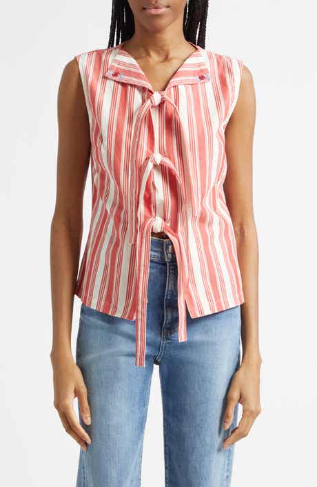 Stripe Organic Cotton Vest
