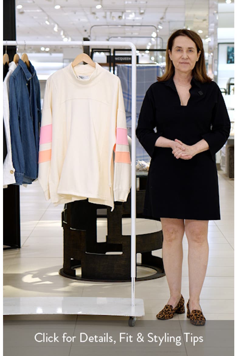 Jaylyn Colorblock Cotton Sweatshirt video