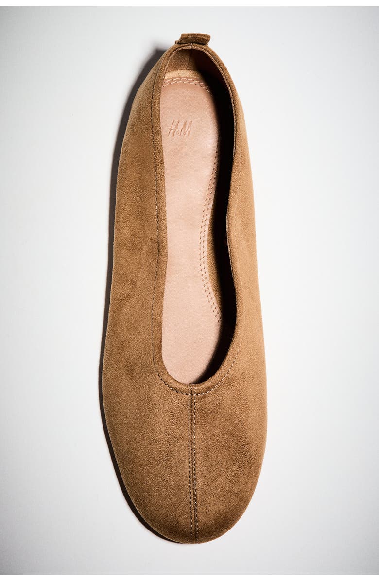 H&M Ballet Pumps, Alternate, color, Light Brown