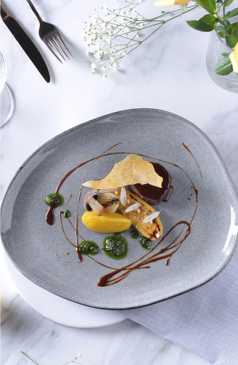 Porto Brasil Oval Dinner Plate Set of 6, Alternate, color, Dust