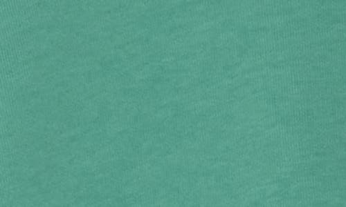 Black Clover Crue Long Sleeve Golf T-shirt In Clover Jade