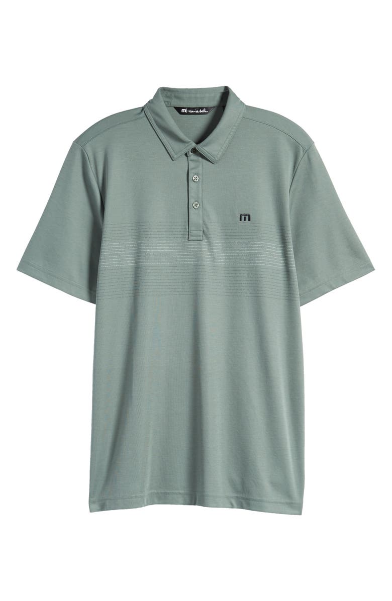 TravisMathew Pelican Dive Chest Stripe Golf Polo, Alternate, color, 