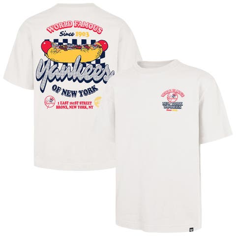 Men's '47 Cream New York Yankees Glizzy T-Shirt