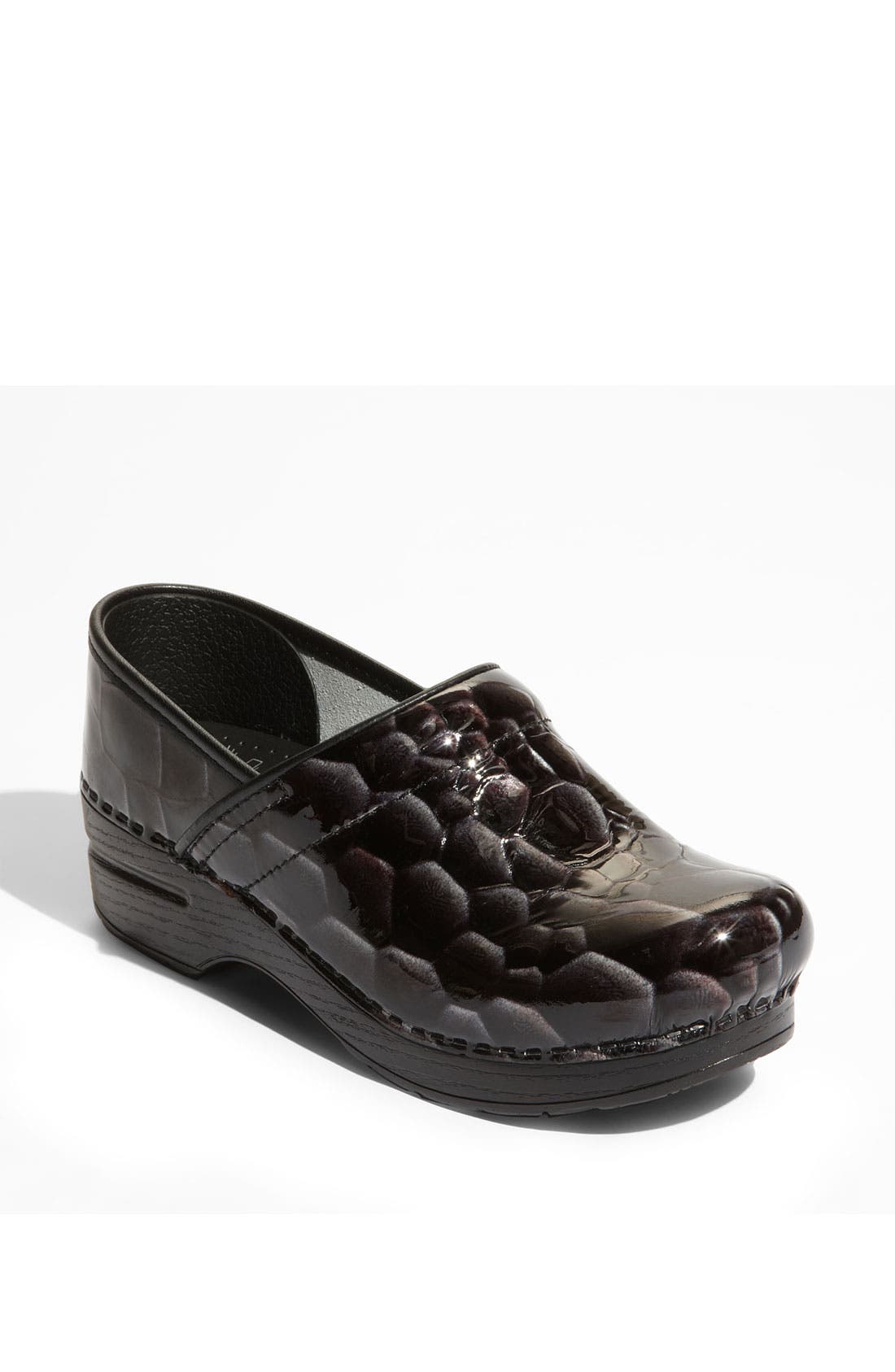 Dansko 'Professional' Patent Leather Clog, Main, color, 