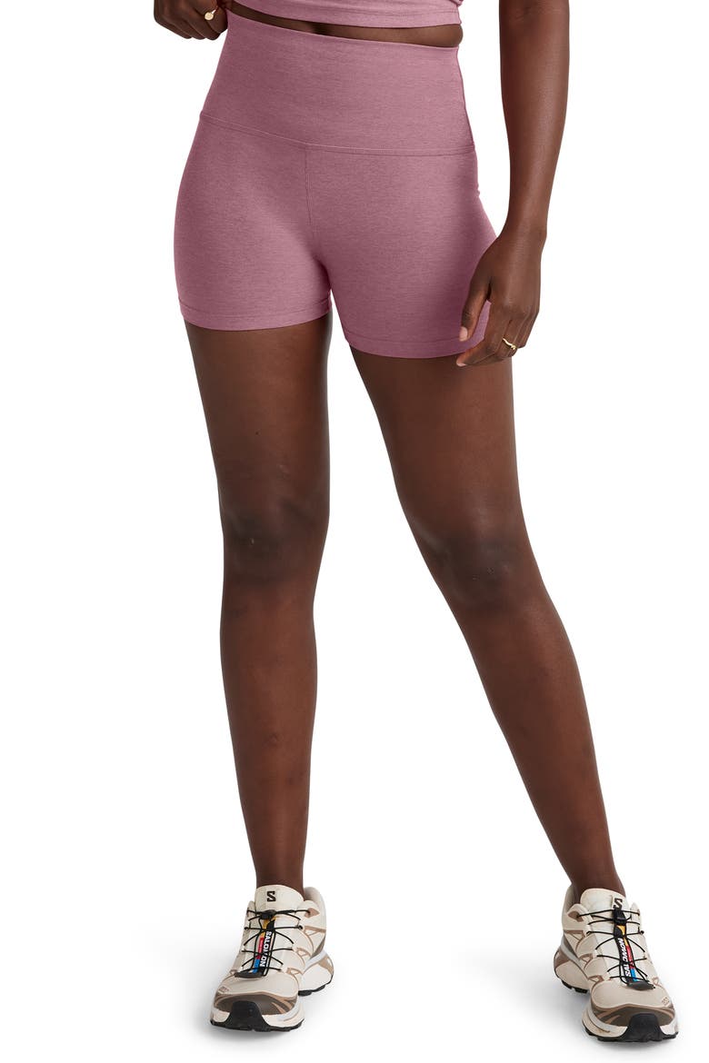 All for Run Bike Shorts, Main, color, BALLET PINK HTR BY