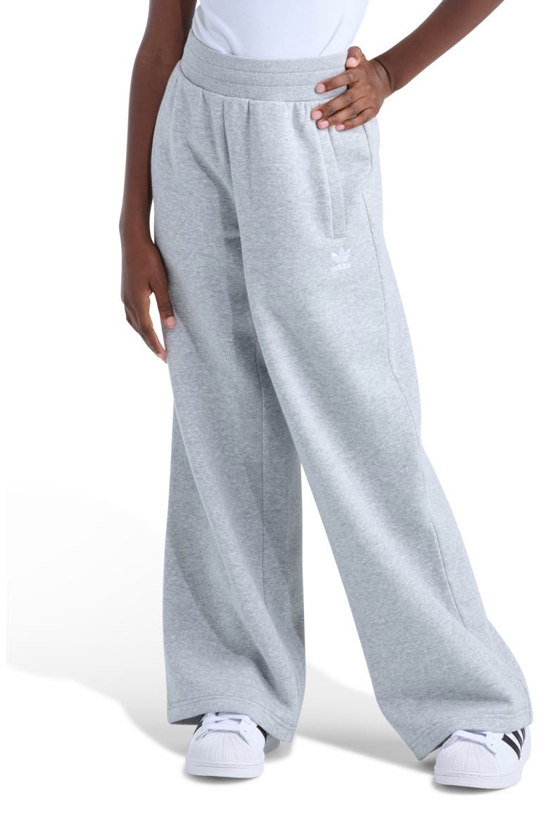 Kids' Essential OG Wide Leg Sweatpants, Main, color, GREY HEATHER