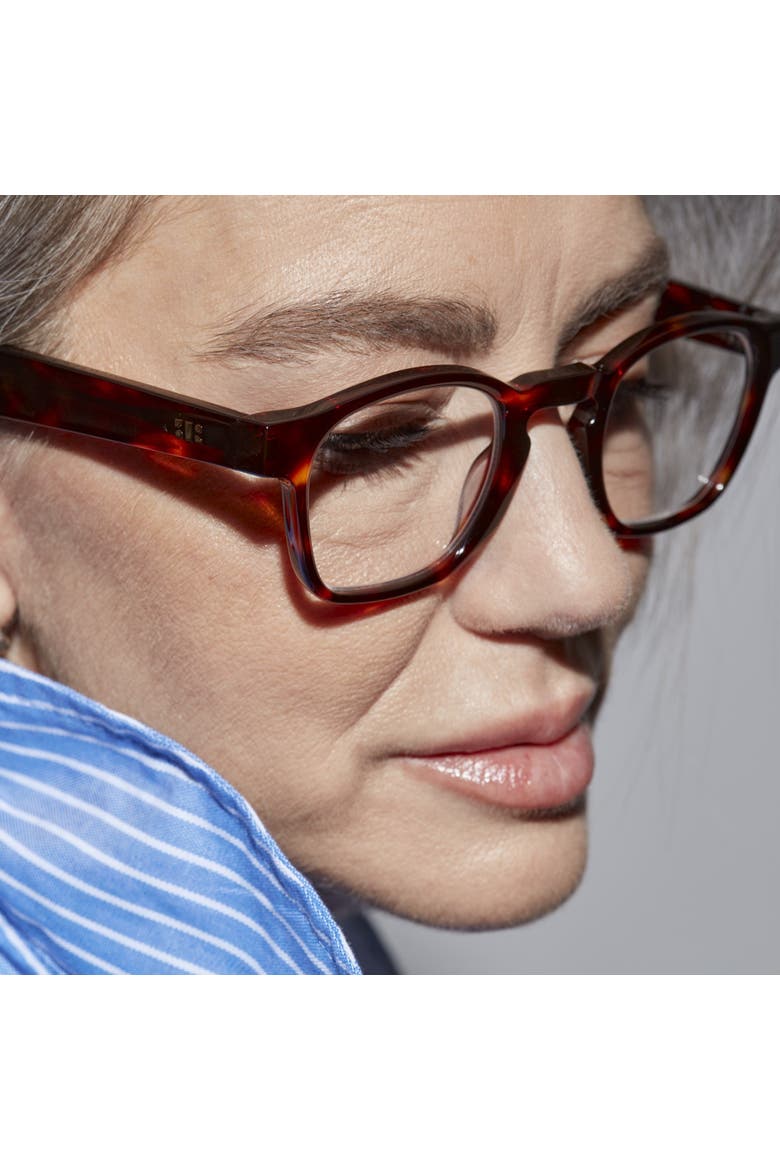 Florence Blue Light Glasses, Alternate, color, Green
