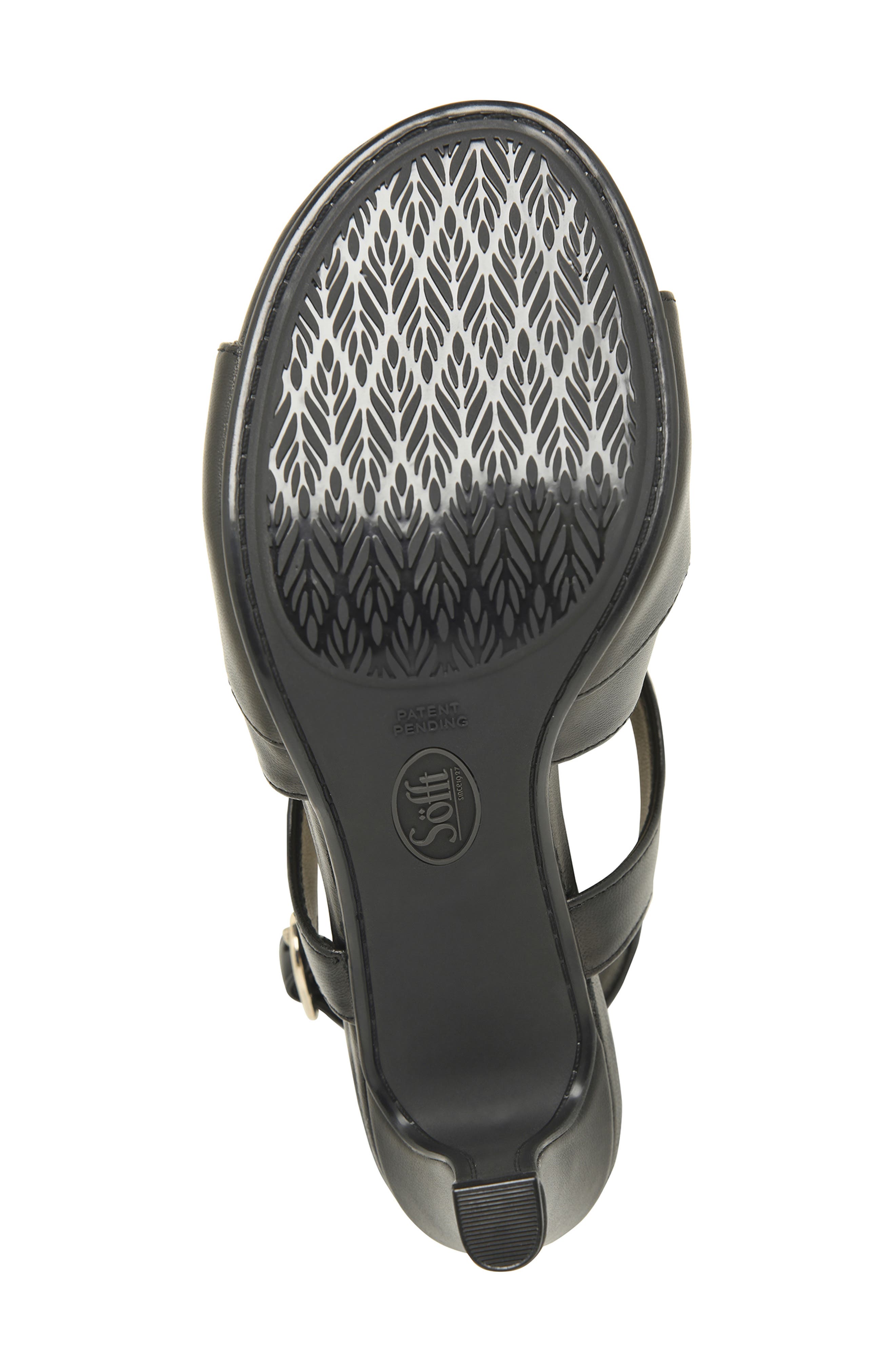 Söfft Jolene Sandal, Alternate, color, Black