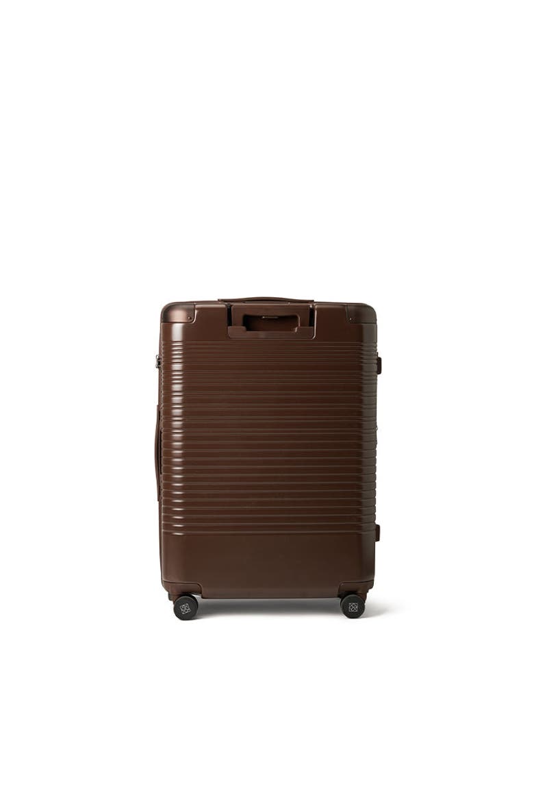 Milan - Medium Checked Luggage, Alternate, color, Chocolate