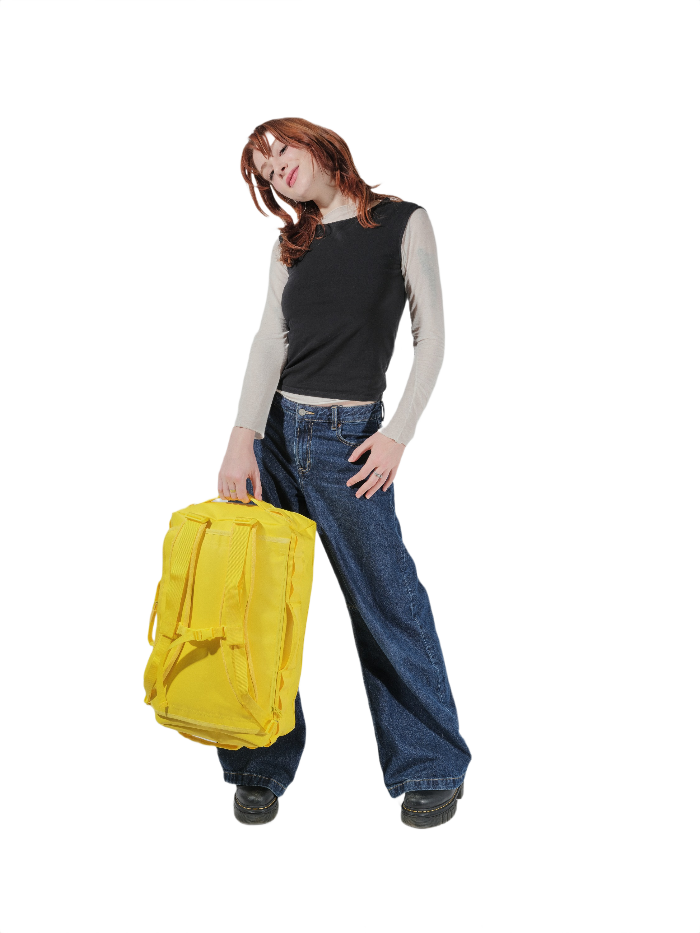 New Go-Bag Duffle Small 40L, Alternate, color, Yellow