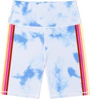 Limeapple Little Kid Printed Cloud Activewear Bike Shorts