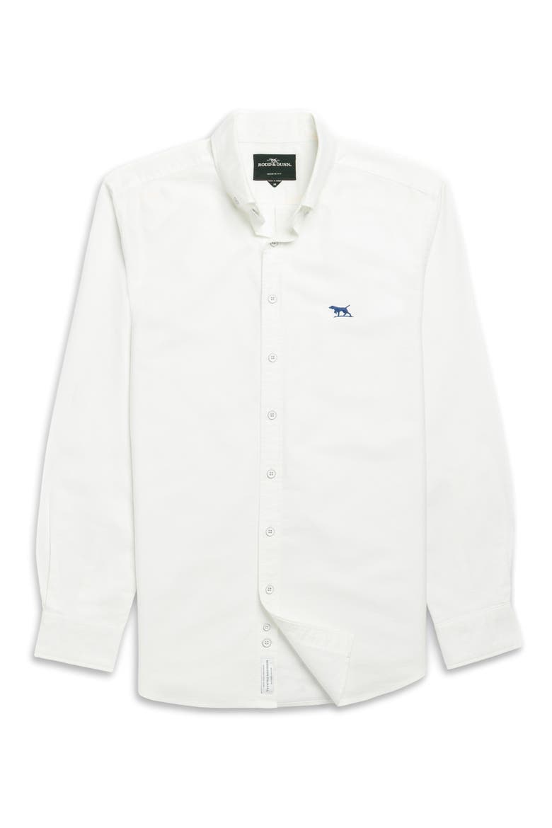 Oxford Sports Fit Shirt, Alternate, color, BLANC