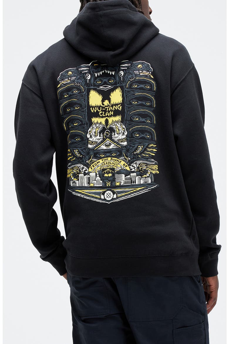 Wu-Tang Clan Panther Graphic Hoodie, Alternate, color, BLACK