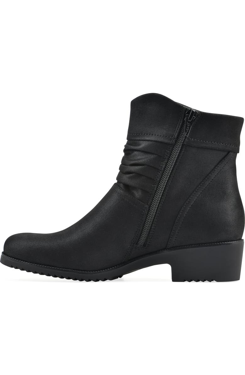 CLIFFS BY WHITE MOUNTAIN Durbon Scrunch Boot - Wide Width, Alternate, color, Black/ Fabric