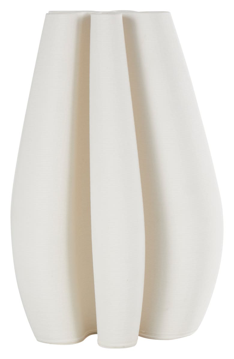 VIVIAN LUNE HOME Fluted Ceramic Vase, Alternate, color,