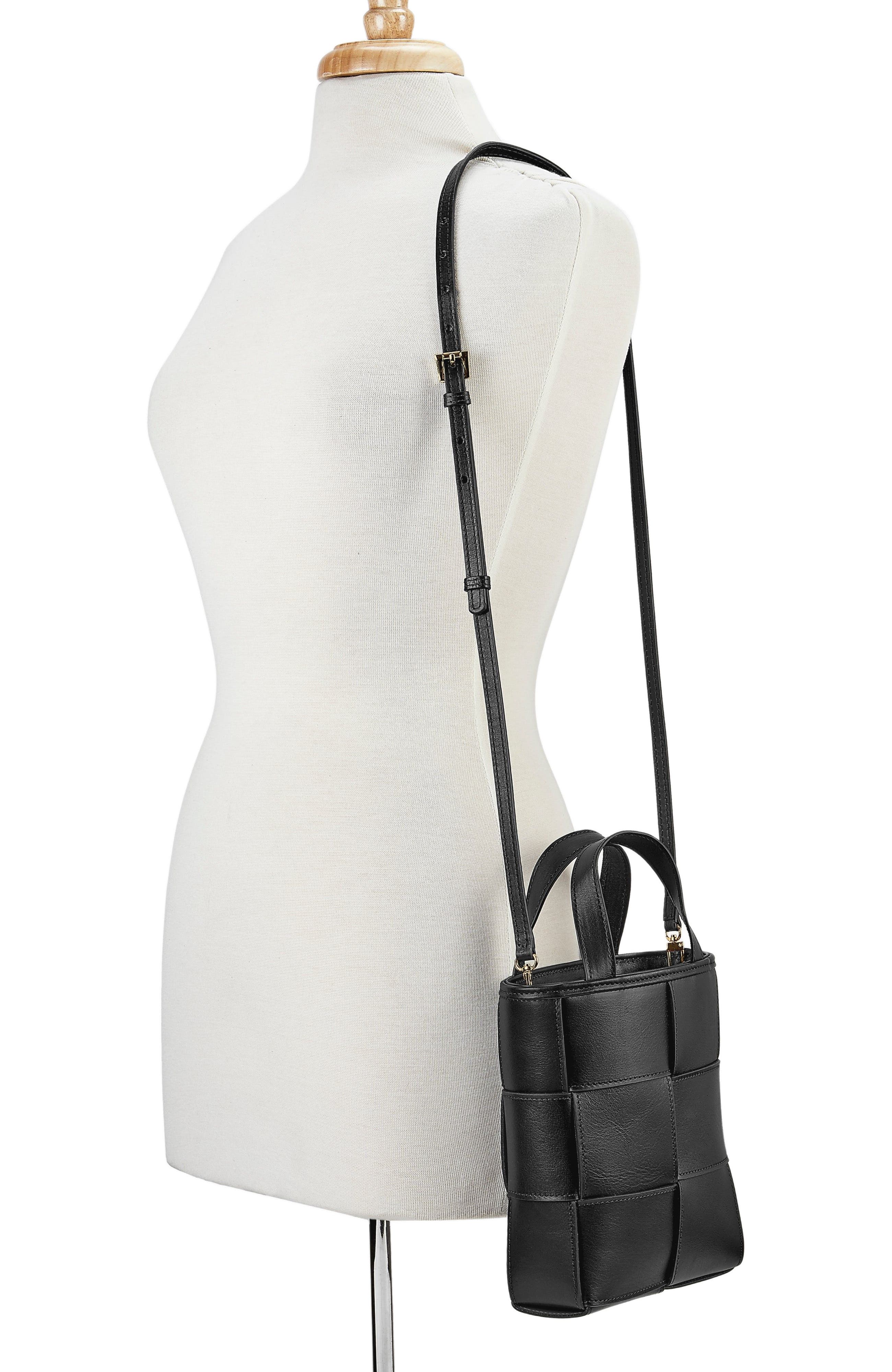 GiGi New York CHLOE MINI SHOPPER, Alternate, color, Black