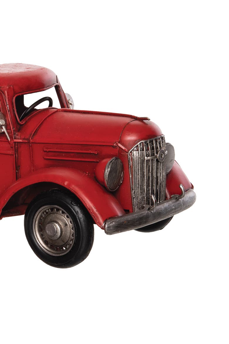 Red Truck Figurine, Alternate, color, Red