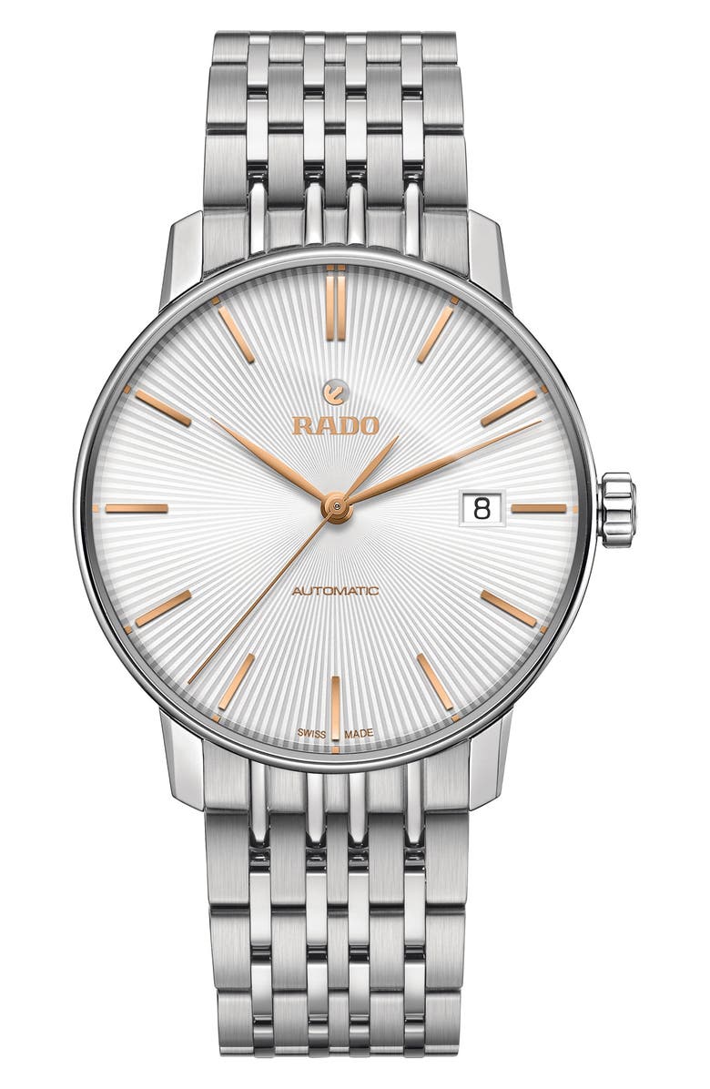 RADO Coupole Classic Automatic Bracelet Watch, 37.7mm, Main, color,