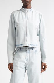 Alaïa Round Denim Jacket