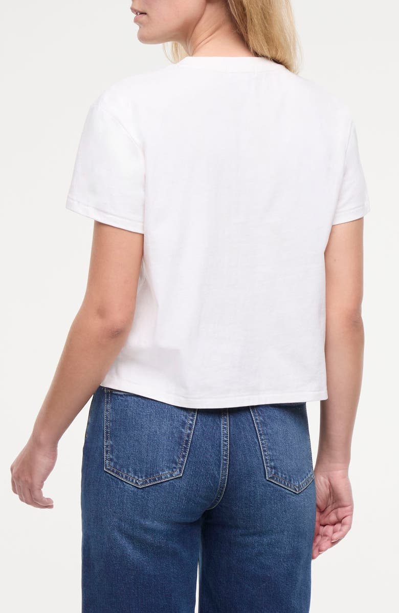 Wildfox Jamie Cocktail Hour Graphic T-Shirt, Alternate, color, Snow White