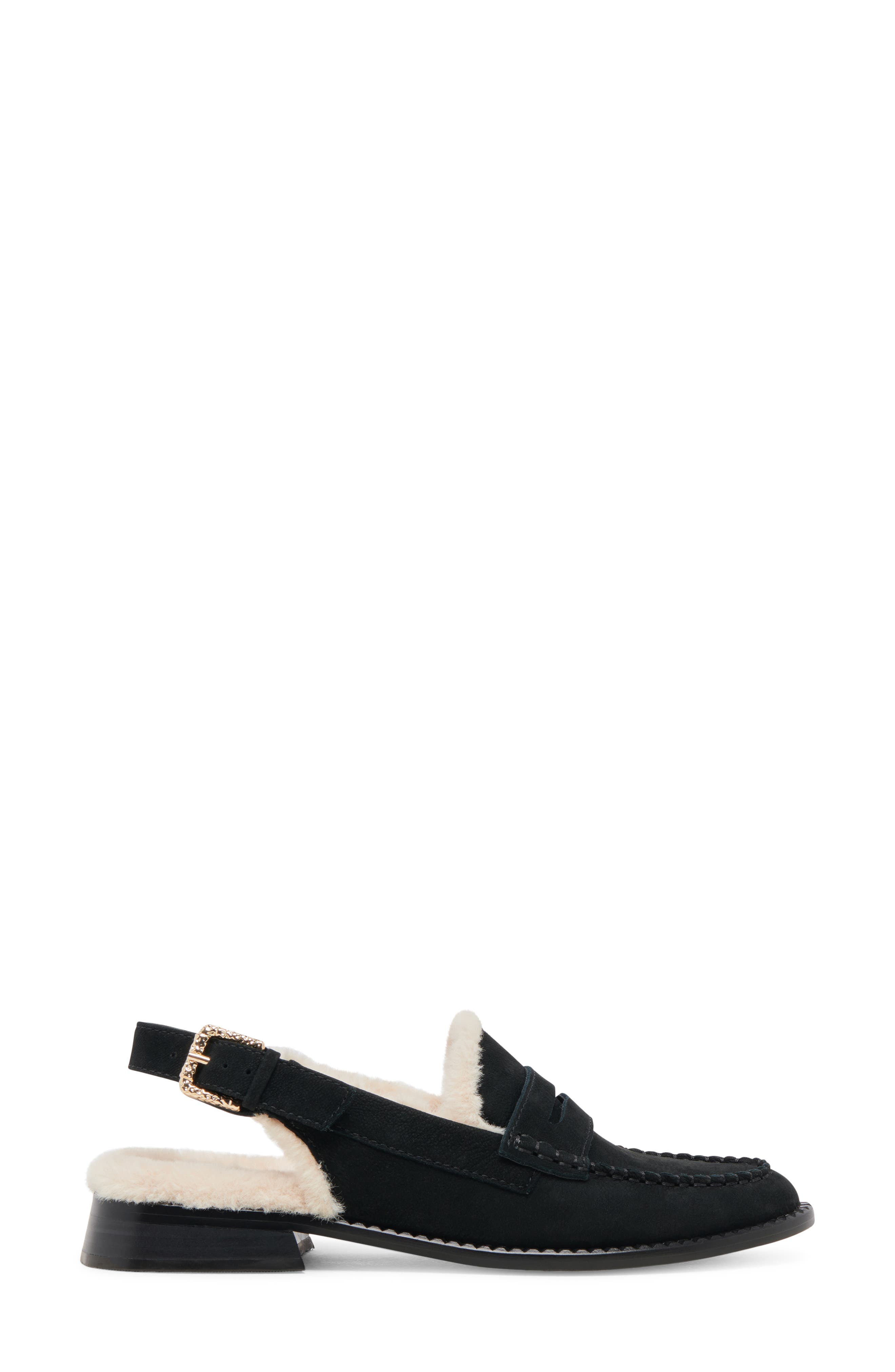 Dolce Vita Hardi Faux Fur Slingback Flat, Alternate, color, 