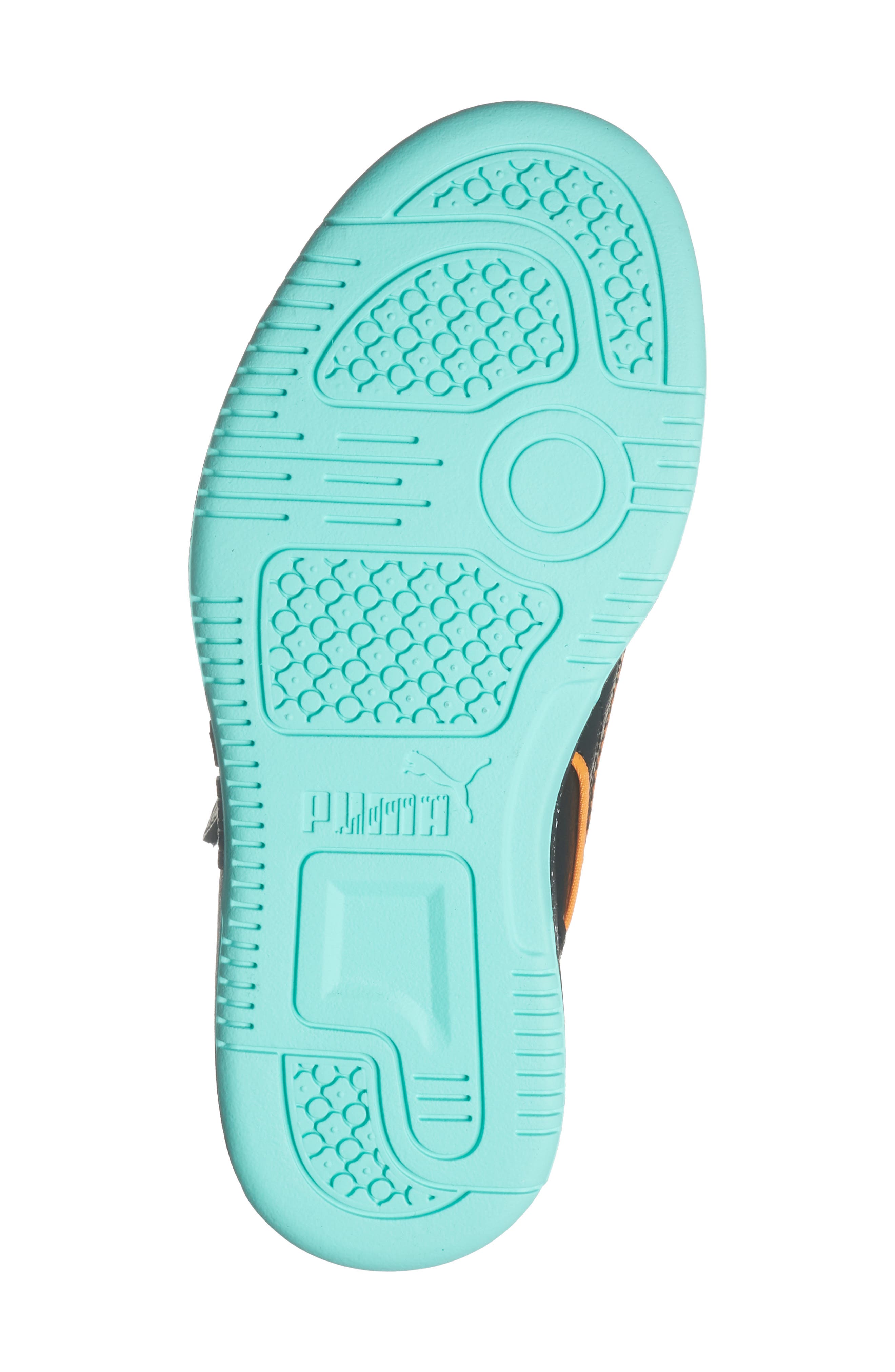 PUMA Kids' Rebound Layup High Top Sneaker, Alternate, color, Puma Black/ Rickie