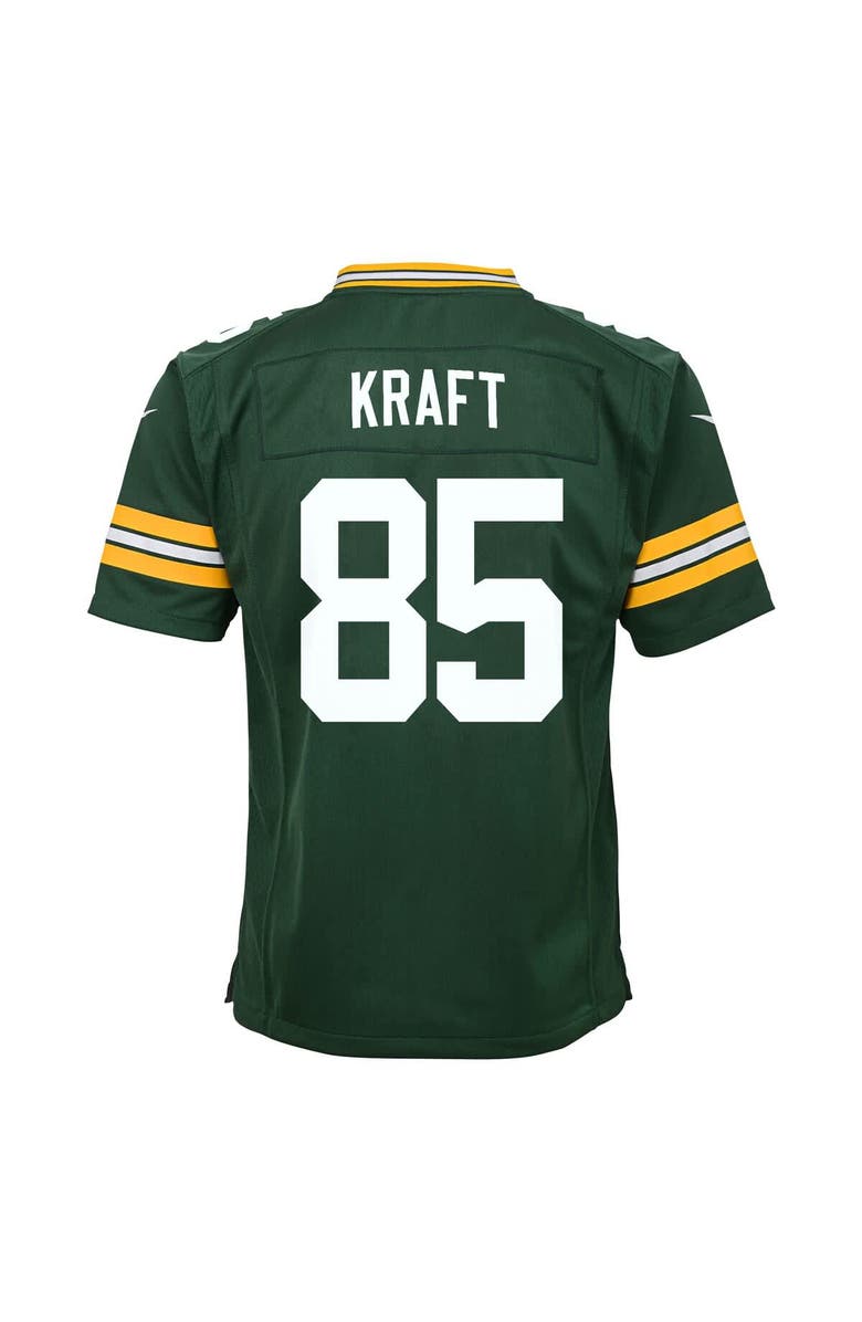 Nike Youth Nike Tucker Kraft Green Green Bay Packers Team Game Jersey, Alternate, color, 