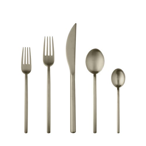 Mepra Due Flatware Set In Silver