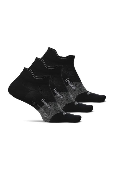 Elite Ultra Light Cushion Ankle Socks  Sport Sock with Targeted Compression