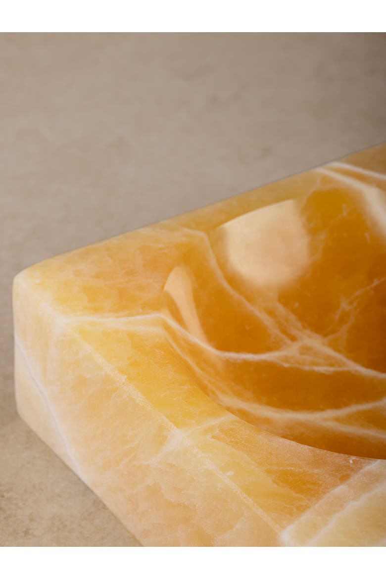 Marigold Onyx Bowl - Small, Alternate, color, Orange