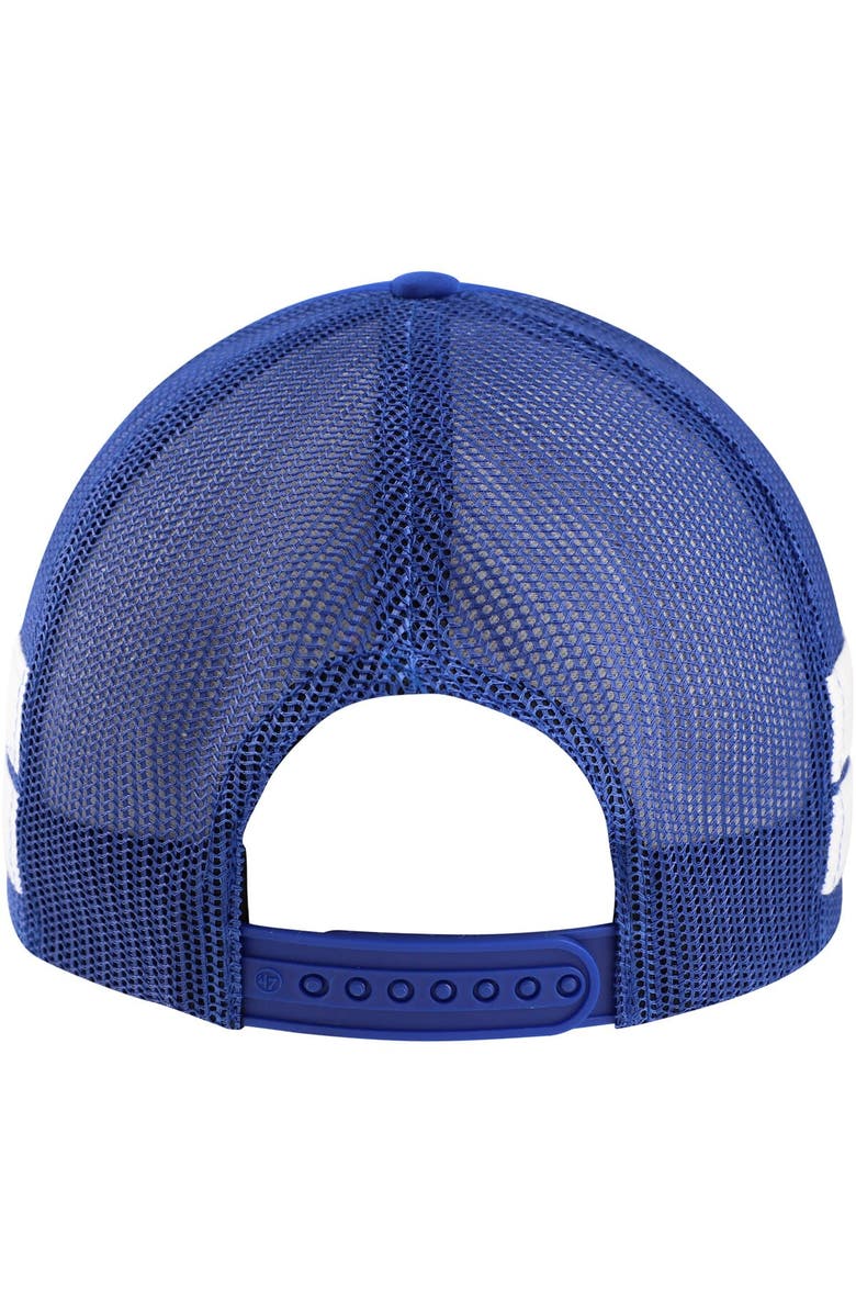 '47 Men's '47 Royal Kentucky Wildcats Sideband Trucker Adjustable Hat, Alternate, color, Royal