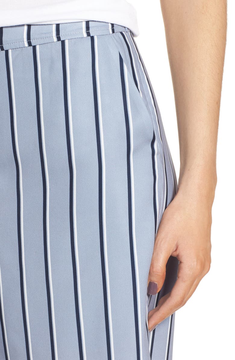 J.O.A. High Waist Crop Pants, Alternate, color,