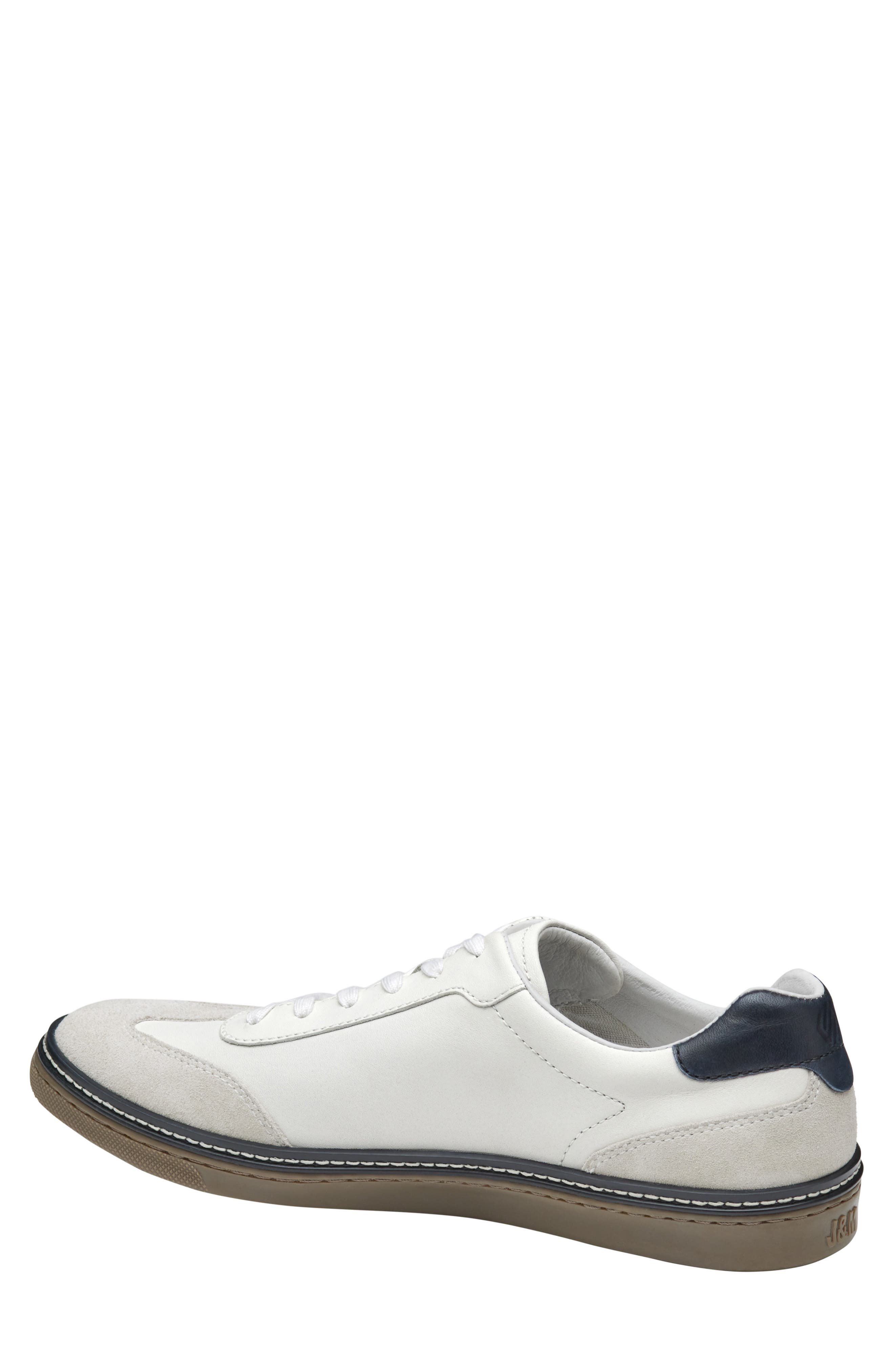 Johnston & Murphy McGuffey T-Toe Low Top Sneaker, Alternate, color, 