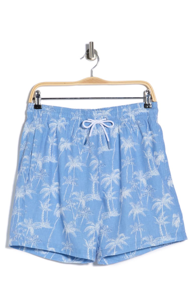 Trunks Surf & Swim Co. Sano 6.5-Inch Swim Shorts, Main, color, Denim Blue