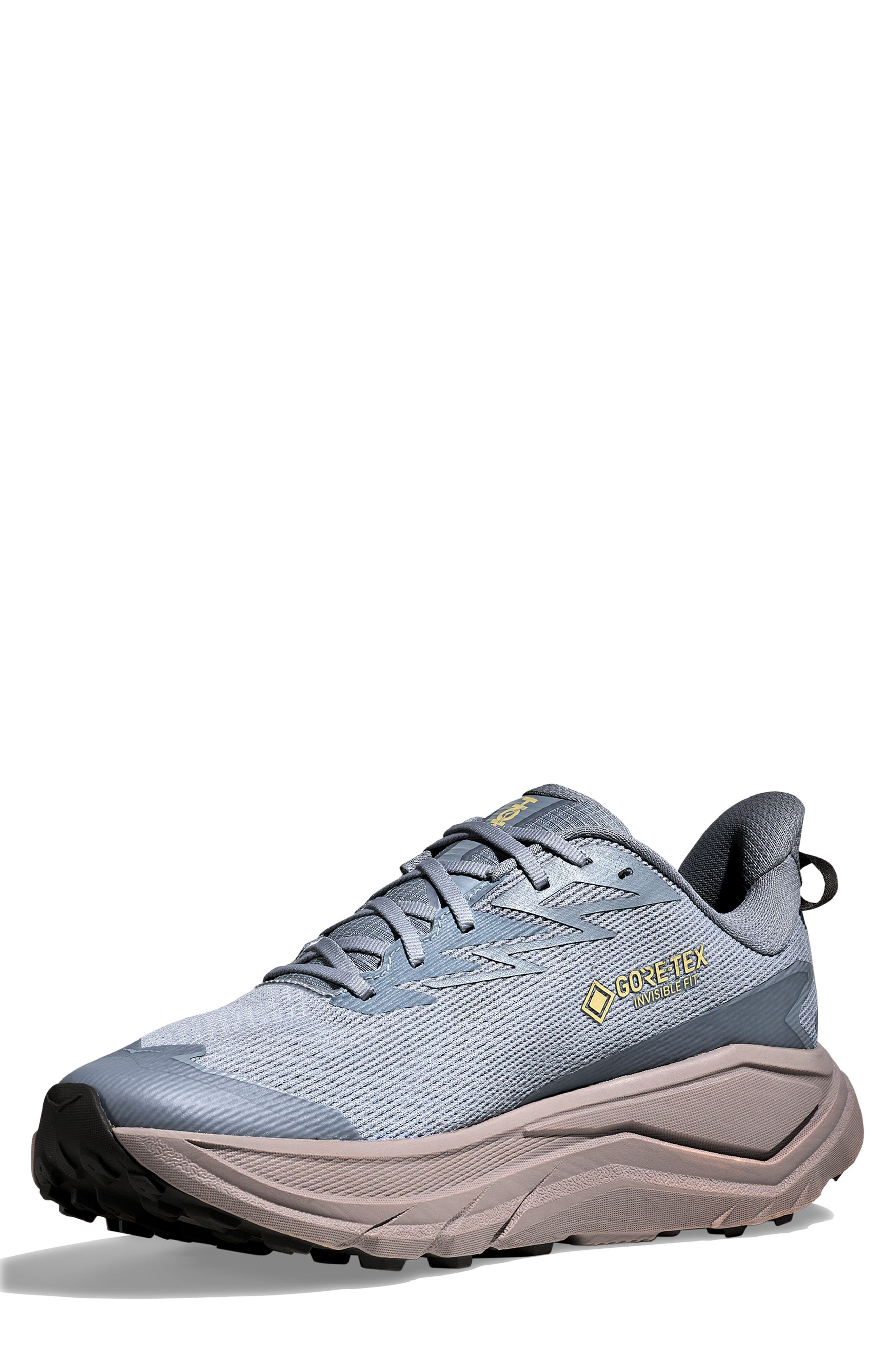 Challenger 8 GTX Gore-Tex® Waterproof Trail Running Shoe, Alternate, color, WASHED BLUE / CEMENT
