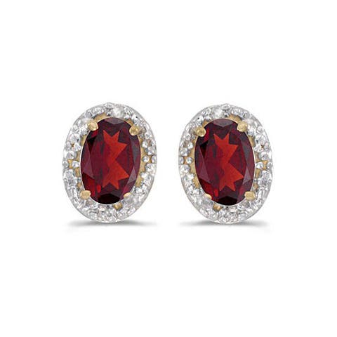 14K Gold Diamond & Gemstone  Earrings