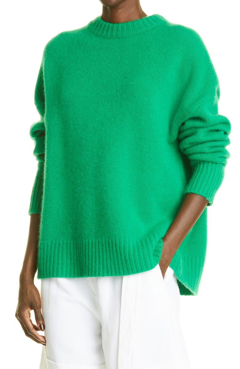 CO Crewneck Cashmere Sweater, Alternate, color,