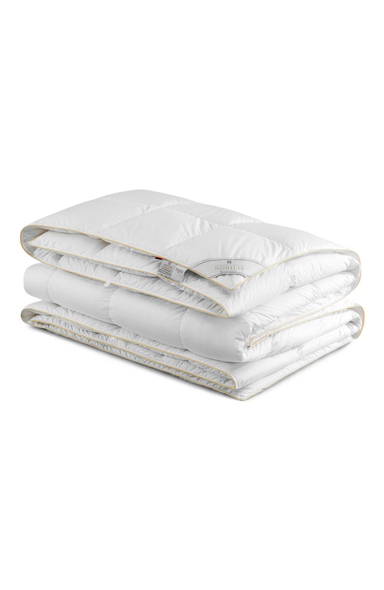 Togas Nobilis Austrian goose down comforter, Main, color, White