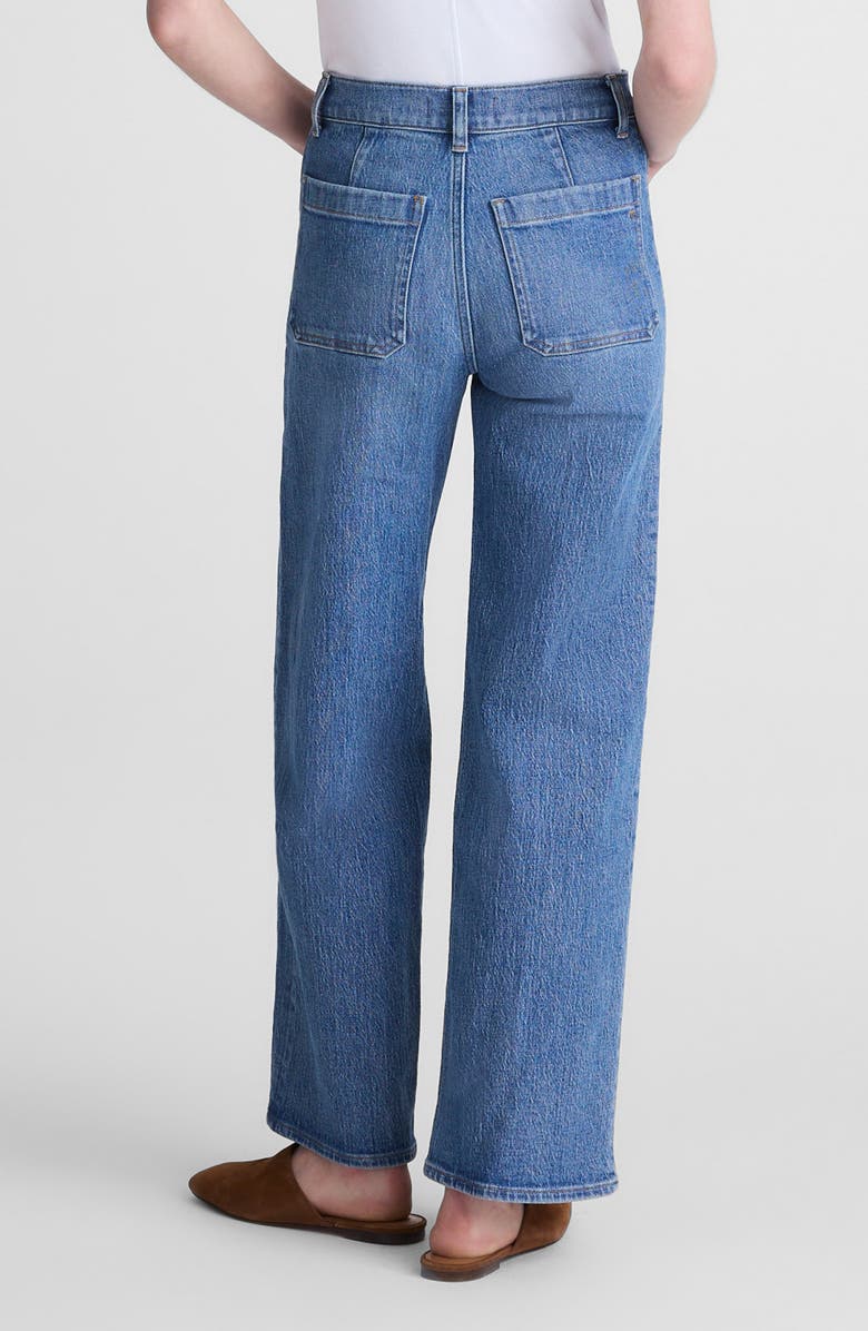 Madewell Emmy Wide-Leg Jeans, Alternate, color, Driftwater Wash
