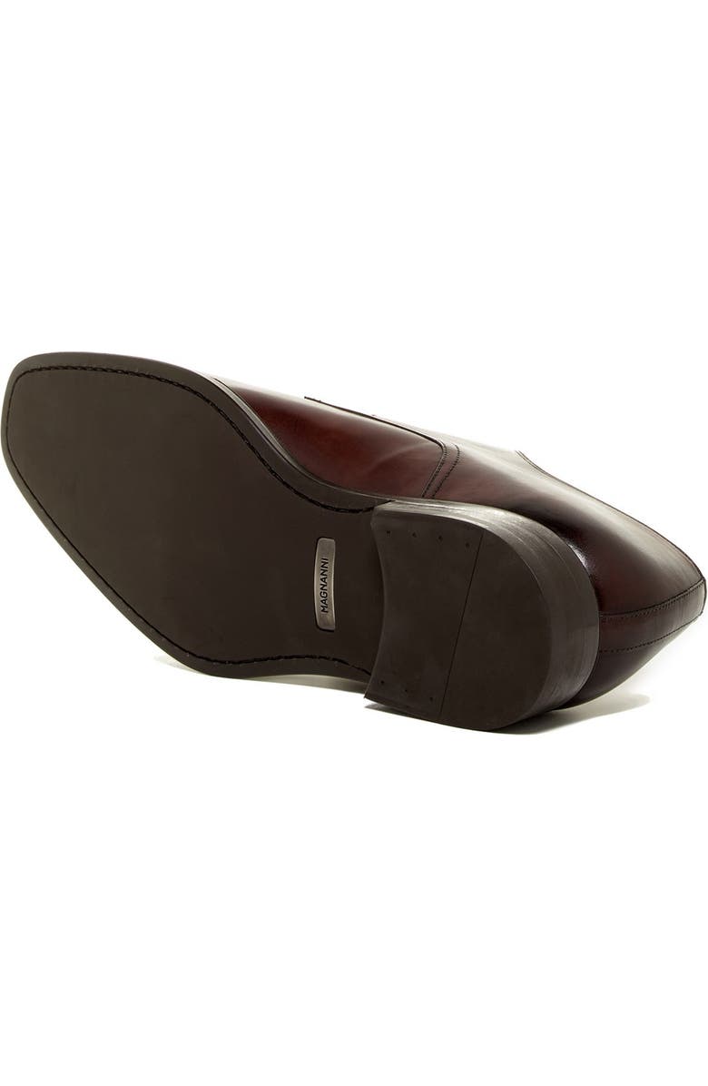 Magnanni Prix Leather Apron Toe Derby, Alternate, color,