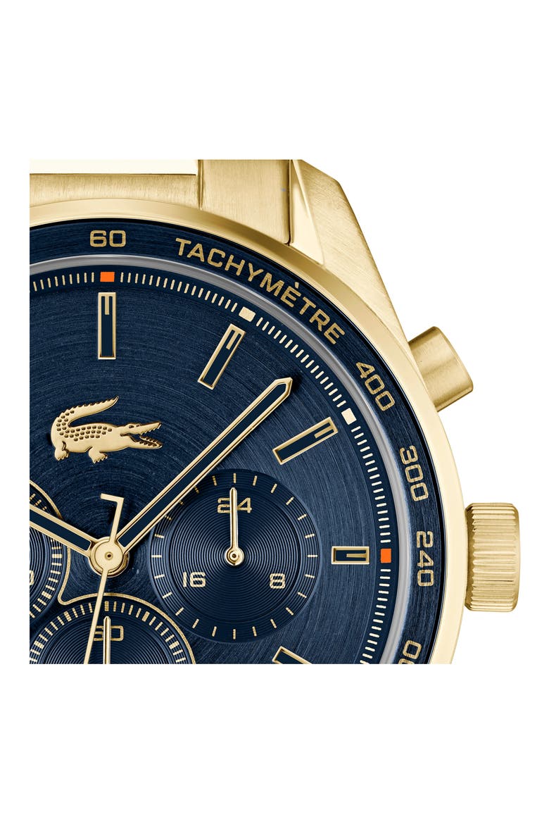 Boston Chronograph Bracelet Watch, 42mm, Alternate, color, NAVY