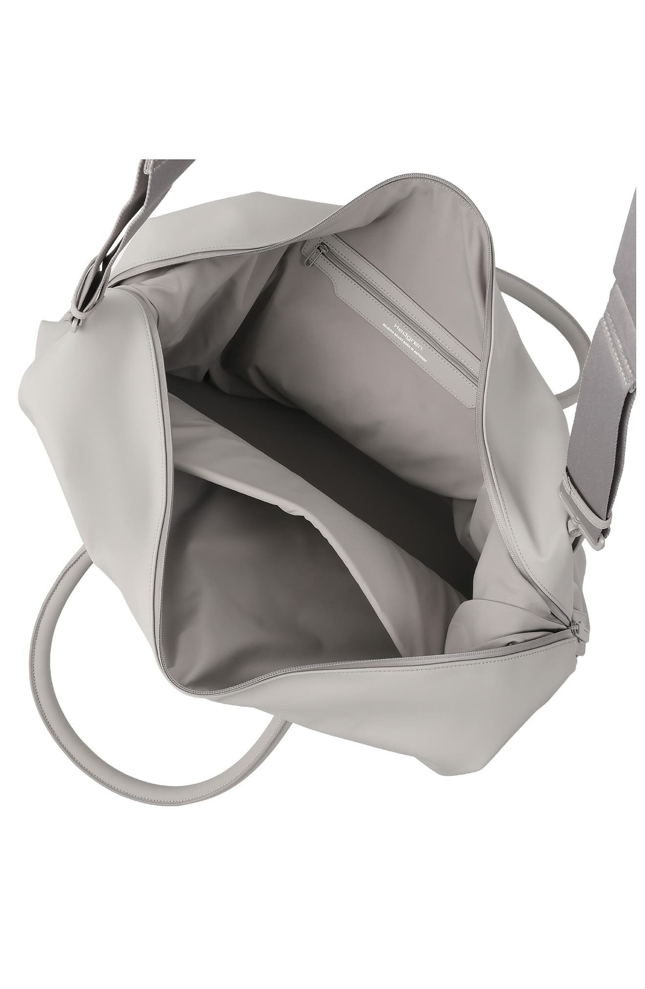 Hedgren Nostos Matte Weekend Travel Bag, Alternate, color, Pebble