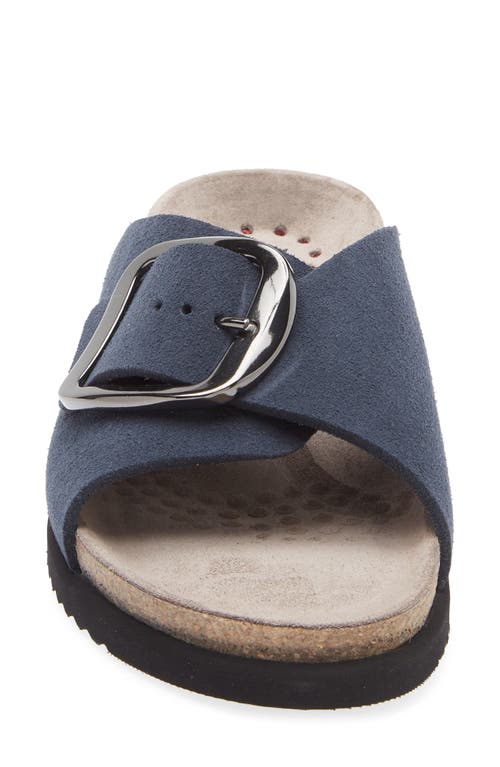 Mephisto Hariana Slide Sandal In Blue