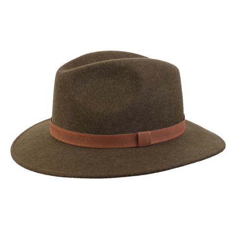 Men's Formal Wool Bosco Fedora Hat