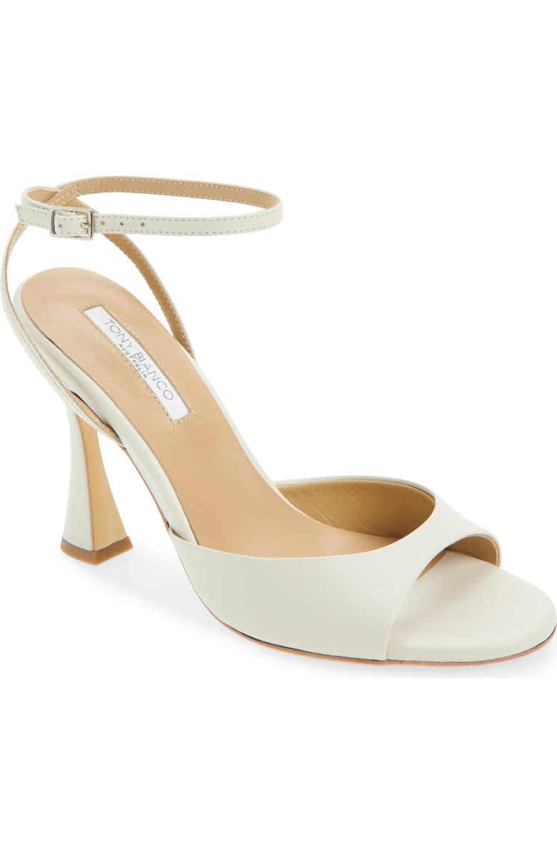 Tony Bianco Violet Ankle Strap Sandal, Main, color, Dove Nappa