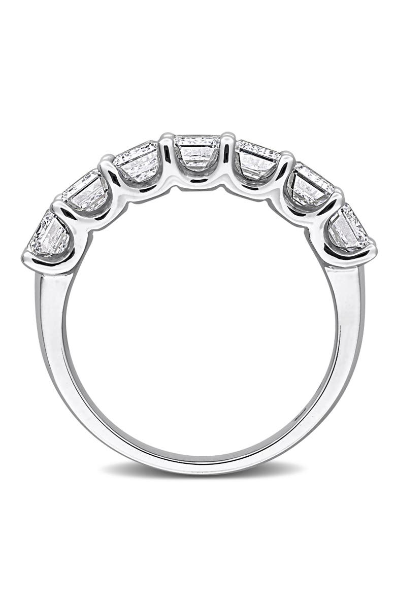 Julianna B. 3-1/2 CTW Lab-Grown Diamond 7-Stone Band 14k, Alternate, color, White Gold