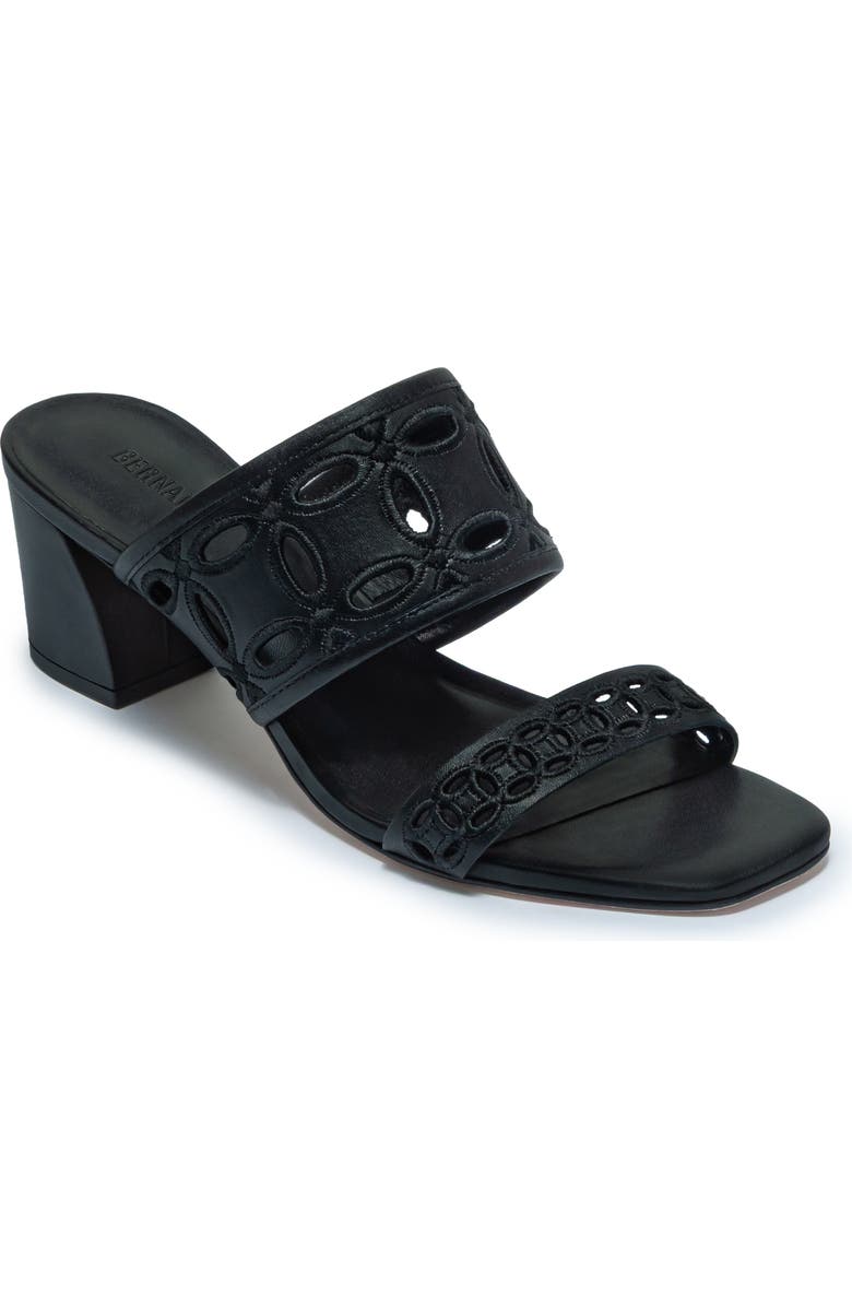 Bernardo Footwear Gemma Heeled Sandal, Alternate, color, Black