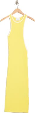 Longchamp Rib Bralette Top & Midi Dress Set