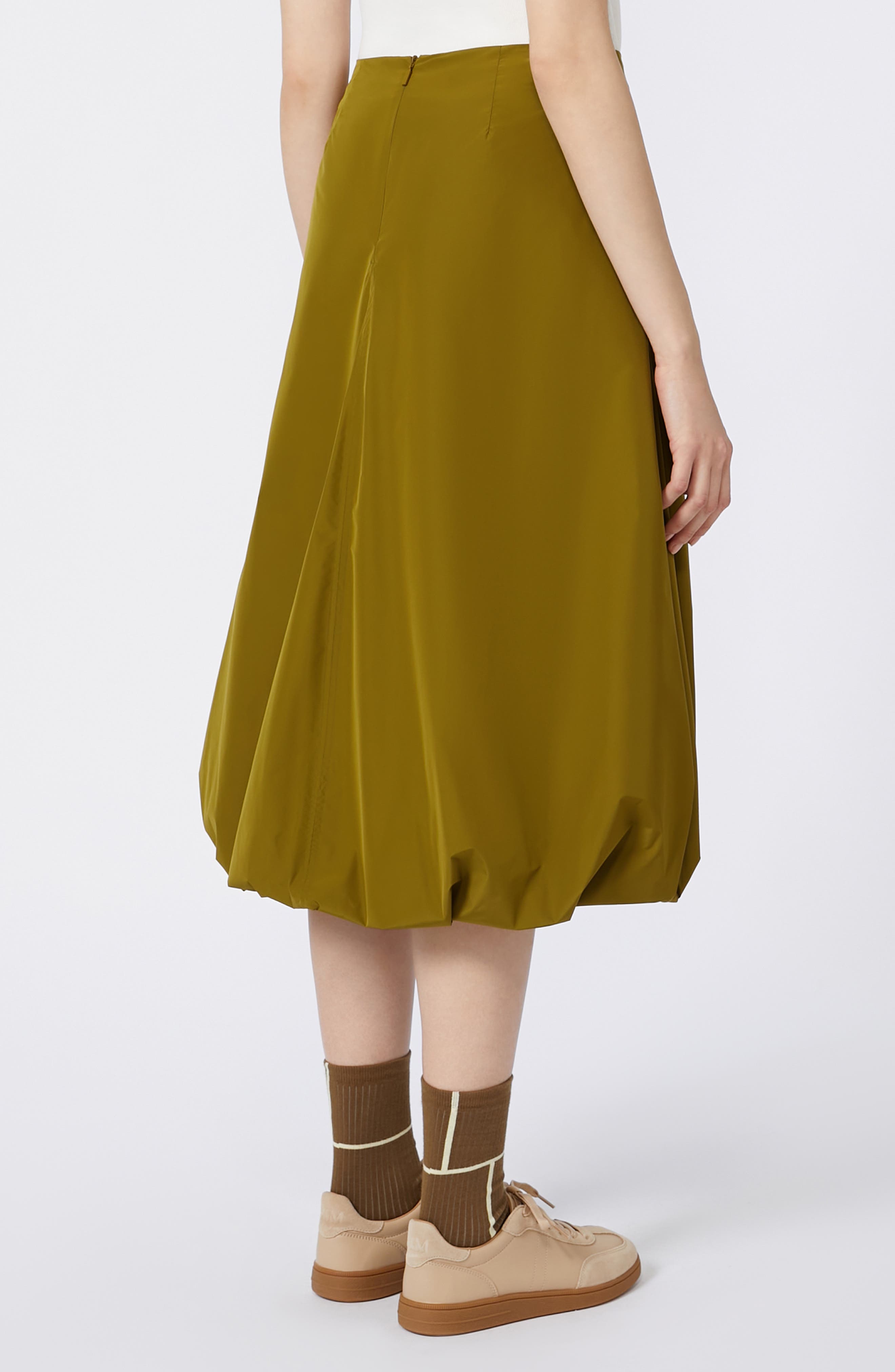 Emery Bubble Hem Midi Skirt - image 2
